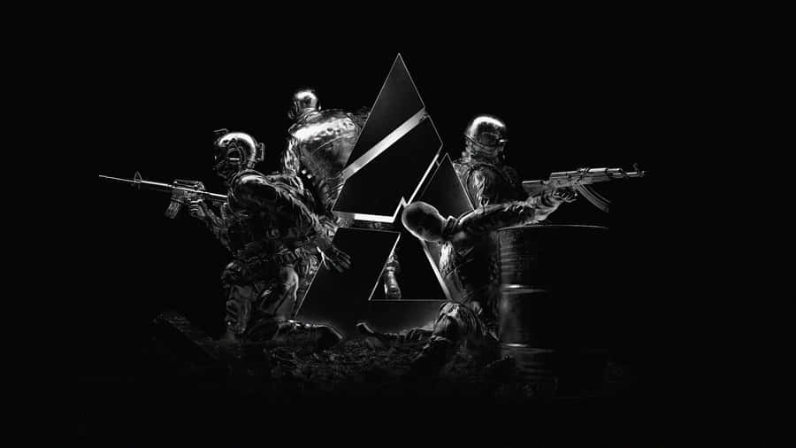 Indefinite Soldier Figures Wallpaper