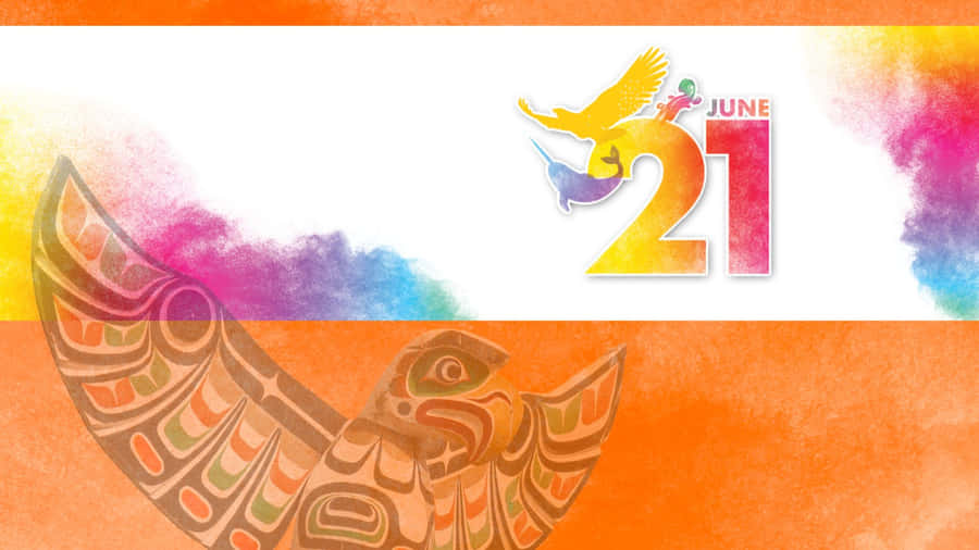 Indigenous Peoples Day Celebration Artwork Wallpaper