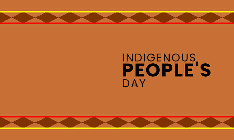 Indigenous_ Peoples_ Day_ Celebration_ Banner Wallpaper