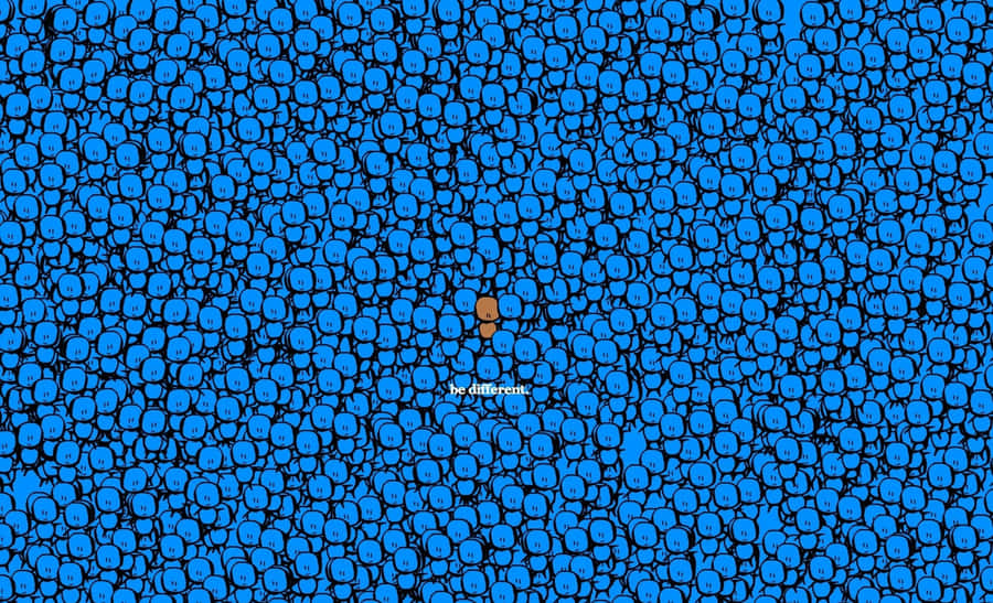 Individual In Orange Wallpaper