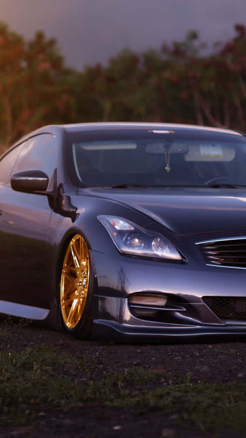 Infiniti G35 On The Road Wallpaper