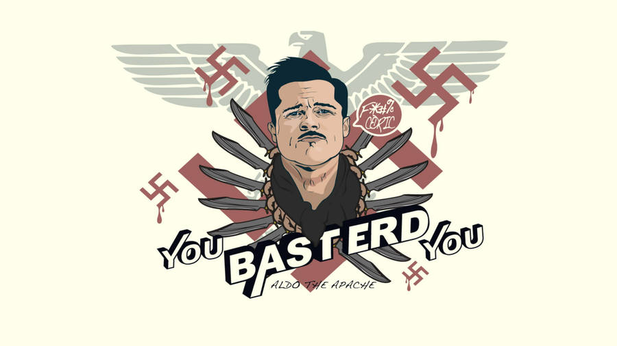 Inglourious Basterds Aldo The Apache Wallpaper