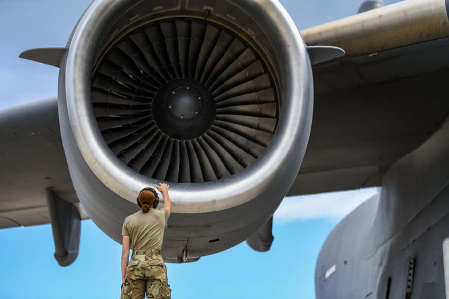 Inherent Military Transport Aircraft Wallpaper