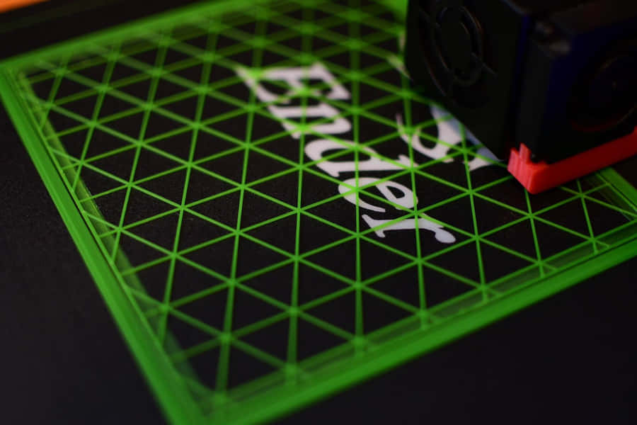 Innovative 3d Printer In Action Wallpaper