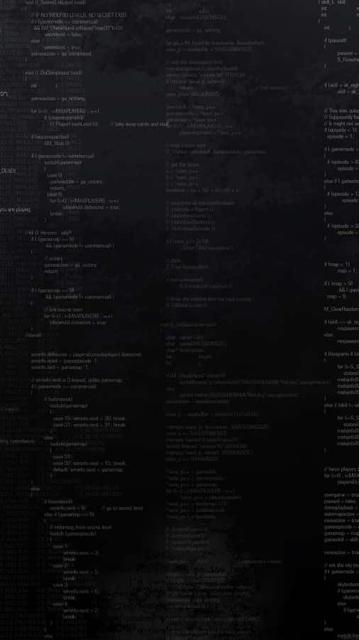 Innovative Coding On An Iphone Wallpaper