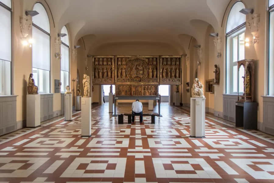 Inside Bode On Museum Island Wallpaper