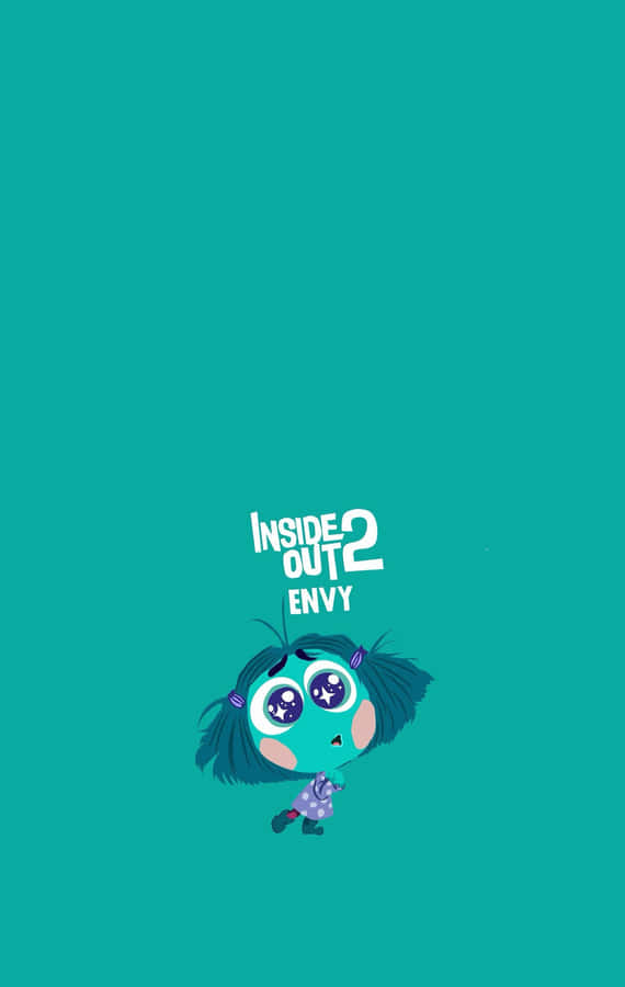 Inside Out2 Envy Character Wallpaper