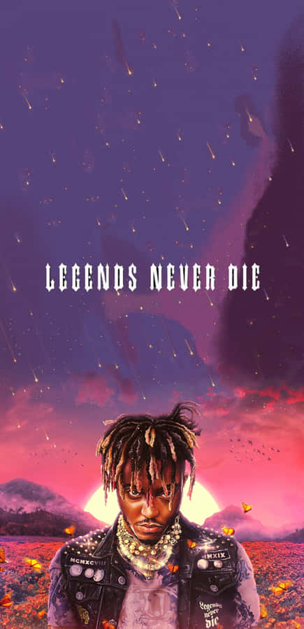 Inspiring Juice Wrld Quote Wallpaper Wallpaper