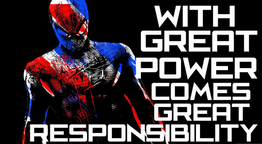 Inspiring Words On A City Skyline Backdrop Wallpaper