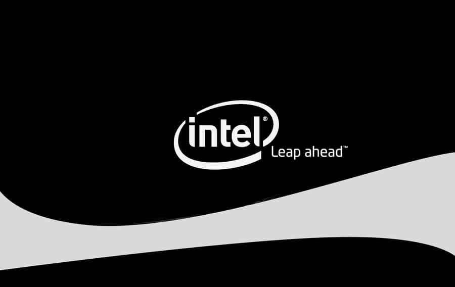 Intel Logo Leap Ahead Wallpaper