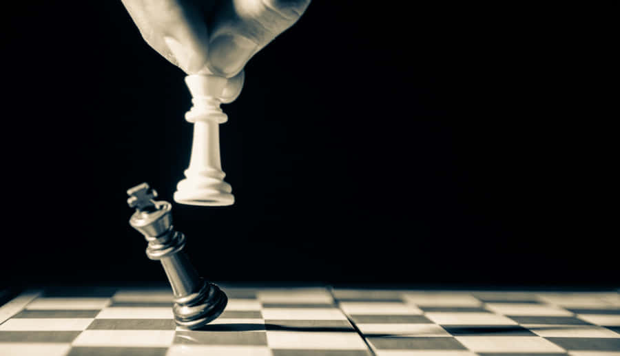 Intellectual Chess Game Wallpaper