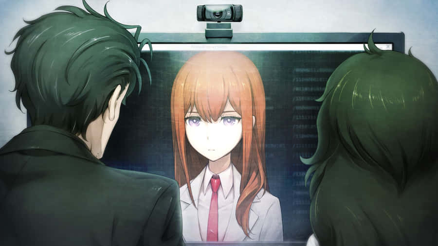 Intellectual Maho Hiyajo In A Spirited Pose. Wallpaper