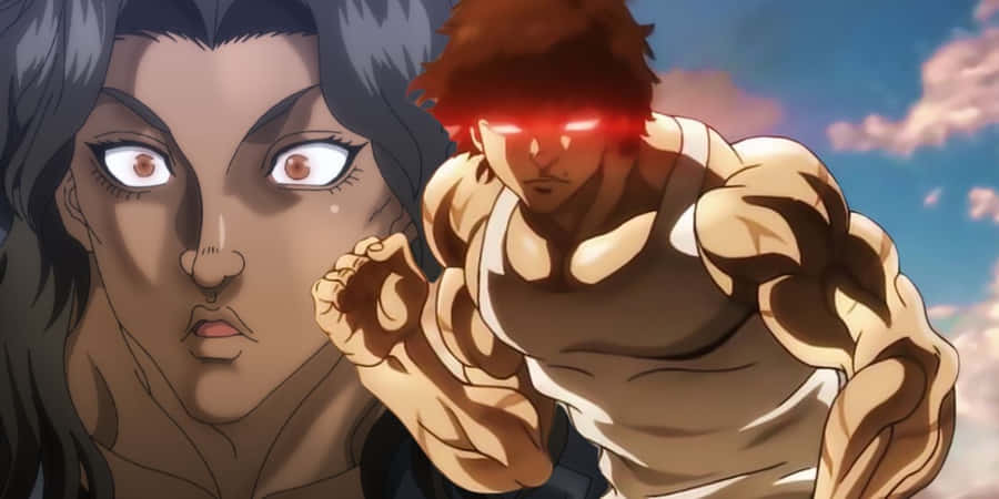 Intense Anime Showdown Wallpaper