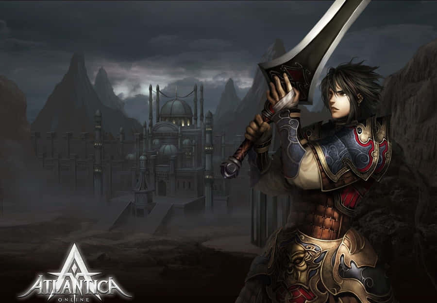 Intense Battle In The Sci-fi Online Game Wallpaper