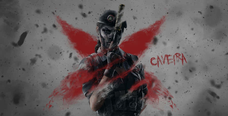 Intense Caveira Wallpaper From Rainbow Six Siege Wallpaper