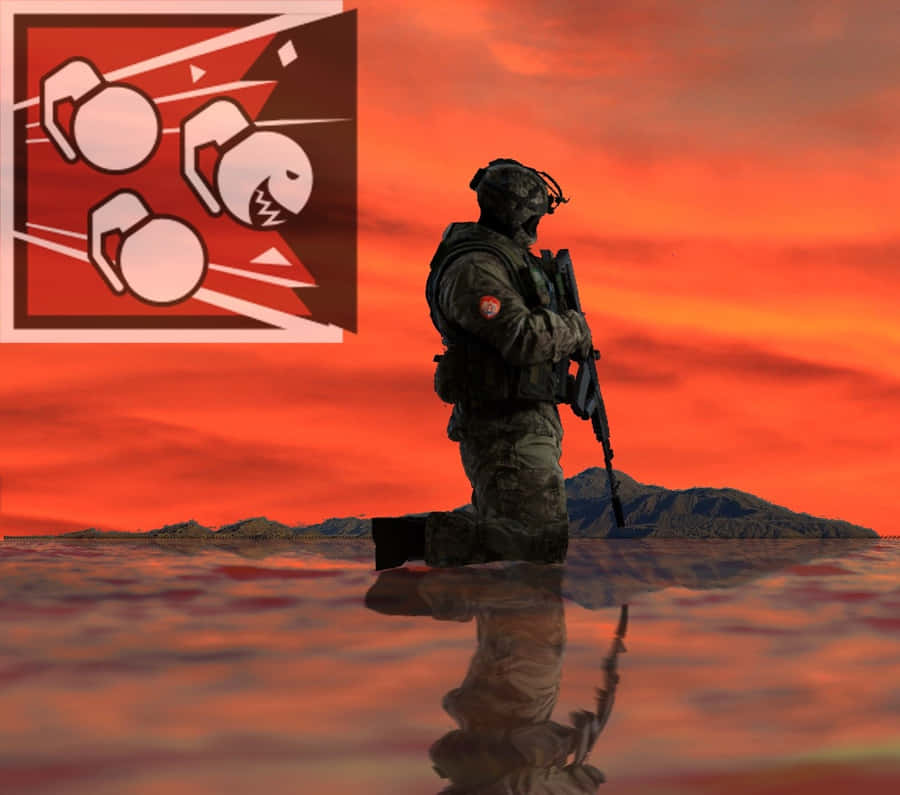 Intense Fuze Action In Rainbow Six Siege Wallpaper