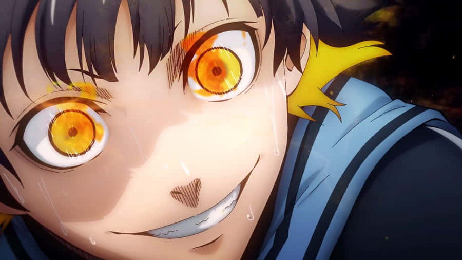 Intense Gaze Anime Character Wallpaper