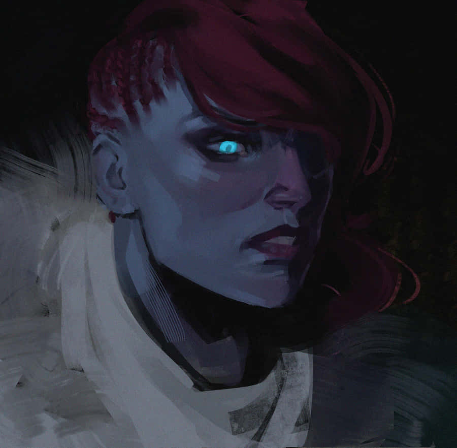 Intense Gaze Awoken Portrait Wallpaper