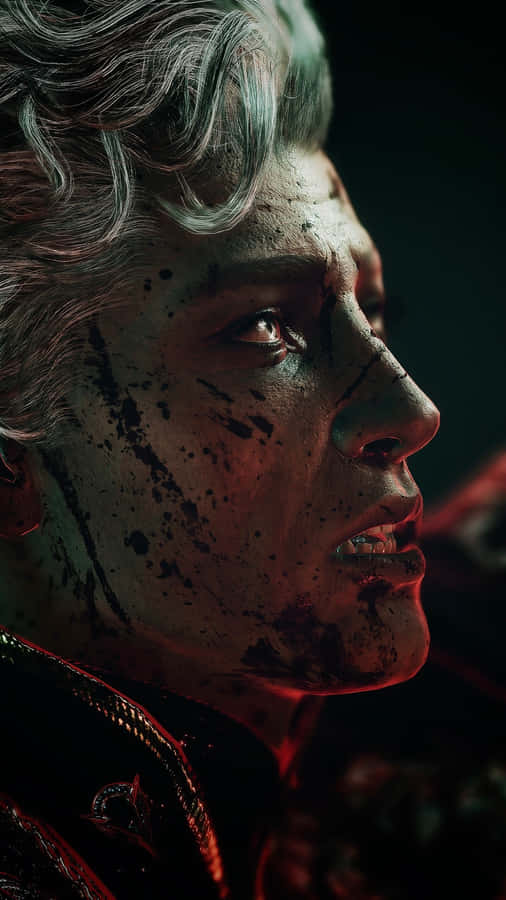 Intense Gaze Baldurs Gate3 Character Wallpaper