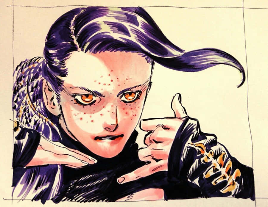 Intense Gaze Of Vinegar Doppio Wallpaper