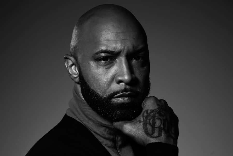 Intense_ Gaze_ Portrait_ Joe_ Budden Wallpaper