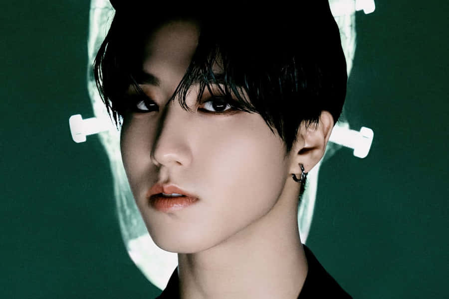 Intense Gaze Portrait Wallpaper