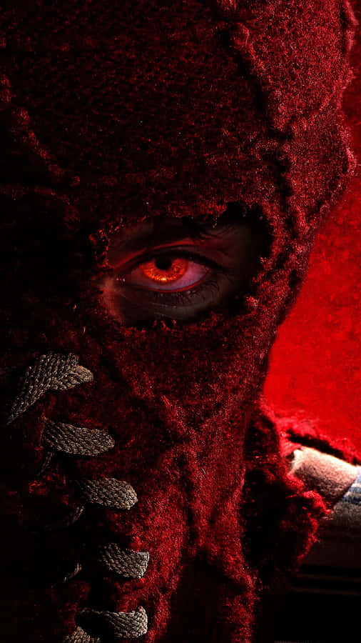 Intense_ Gaze_ Red_ Shadow Wallpaper