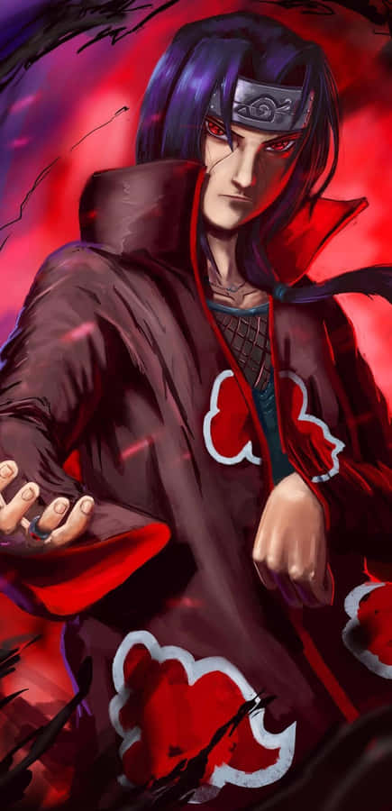 Intense Itachi Uchiha Artwork Wallpaper