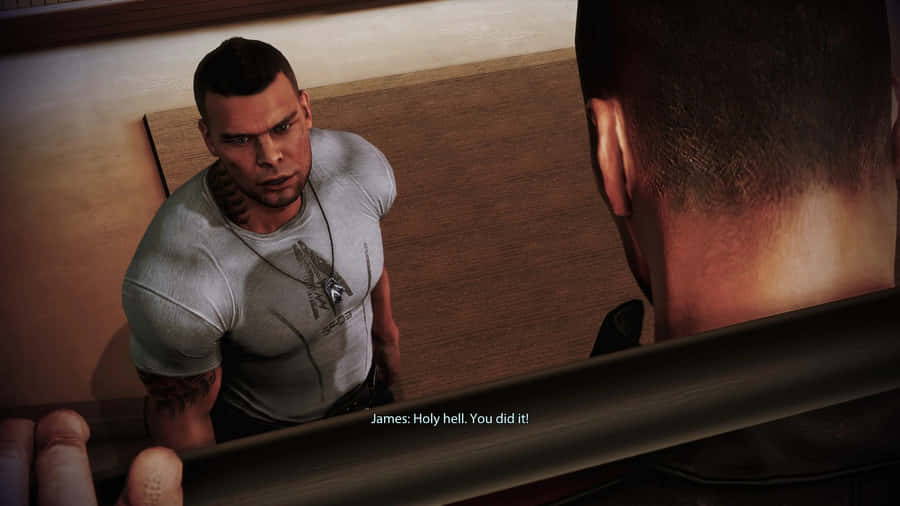 Intense James Vega In Action Wallpaper