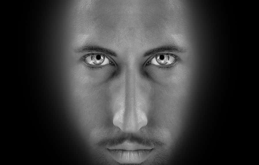 Intense_ Masculine_ Gaze_ Portrait Wallpaper