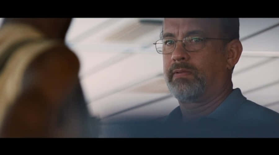 Intense Moment In Captain Phillips Movie Wallpaper