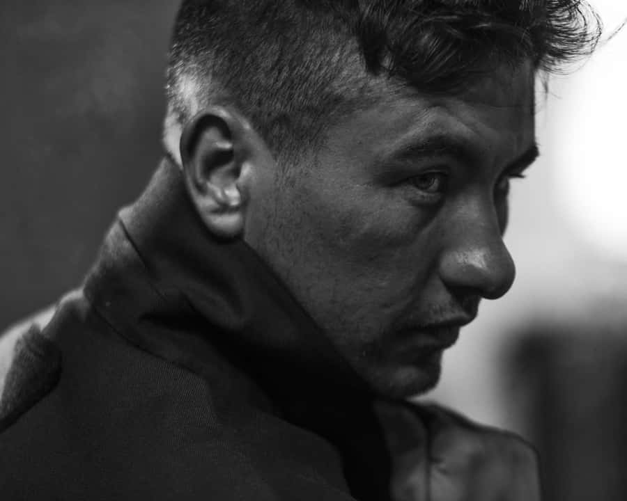 Intense Profile Blackand White Wallpaper