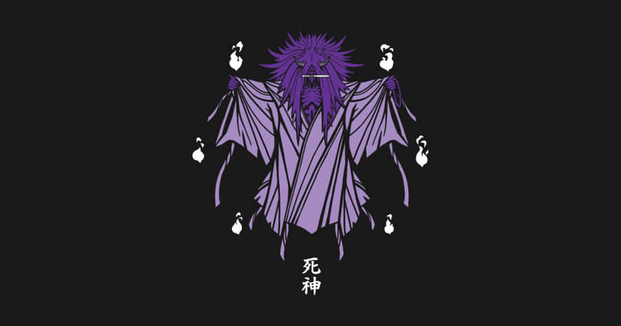 Intense Reaper Death Seal In Action During A Fierce Battle Wallpaper