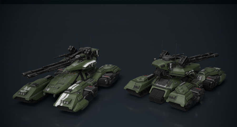 Intense Scorpion Halo In Action Wallpaper