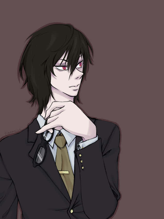 Intense Stare Of Teru Mikami From Death Note Wallpaper