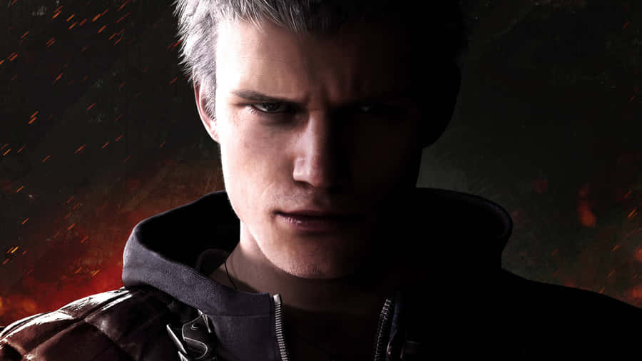 Intense Vergil Portrait Wallpaper