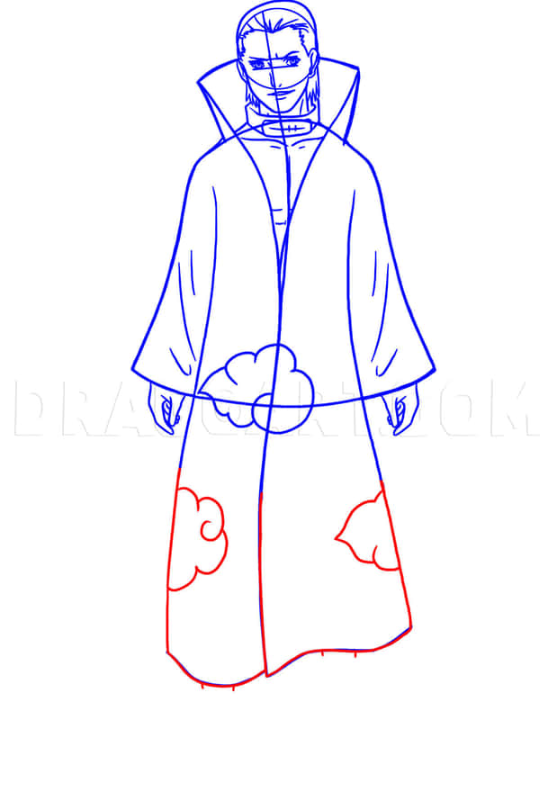 Intensity In Art - Akatsuki Drawing Wallpaper