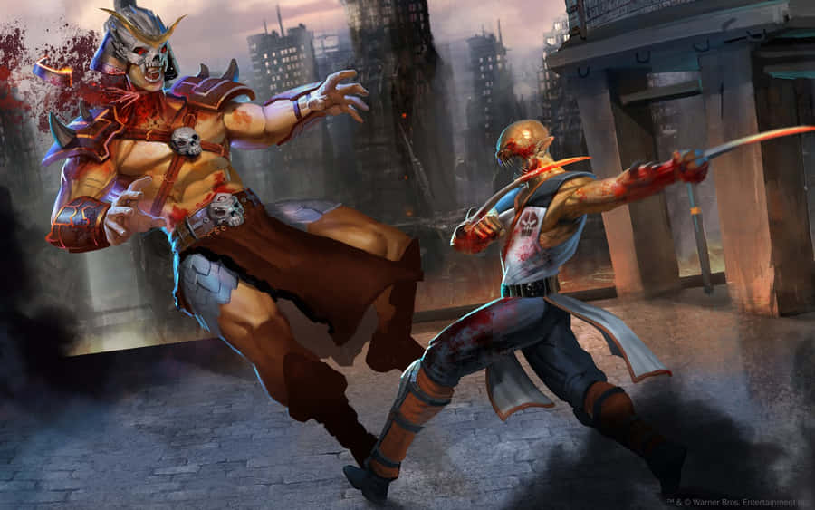 Intensity Unleashed - Baraka Of Mortal Kombat Wallpaper