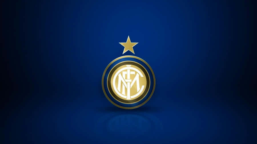 Inter Milan Players Celebrating On The Field Wallpaper