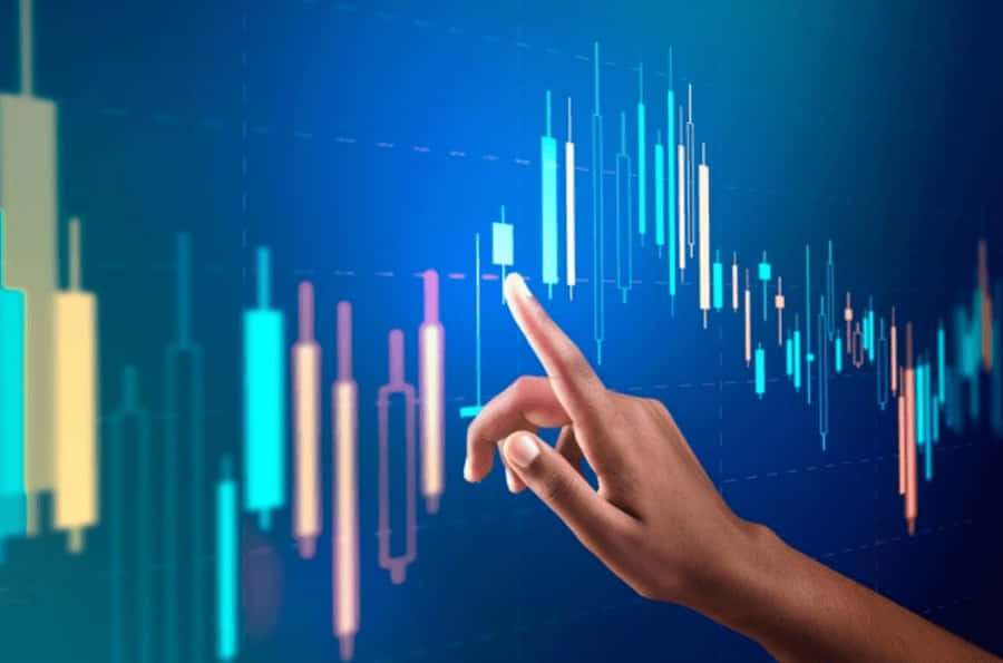 Interactive Financial Chart Analysis Wallpaper