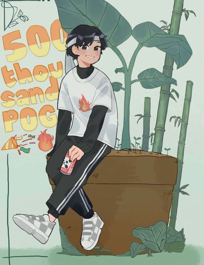 Interactive Gamer - Sapnap In Action Wallpaper