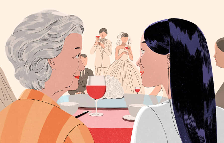 Intergenerational Exchangeat Wedding Wallpaper