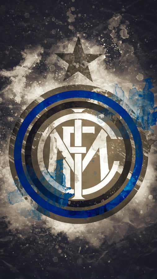 Intermediate Smoke Art Logo Inter Milan Wallpaper