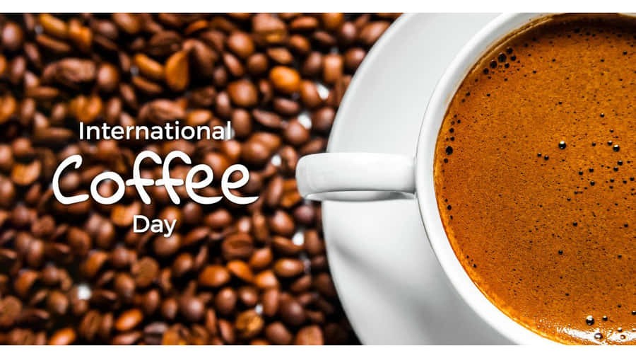 International Coffee Day Celebration Wallpaper