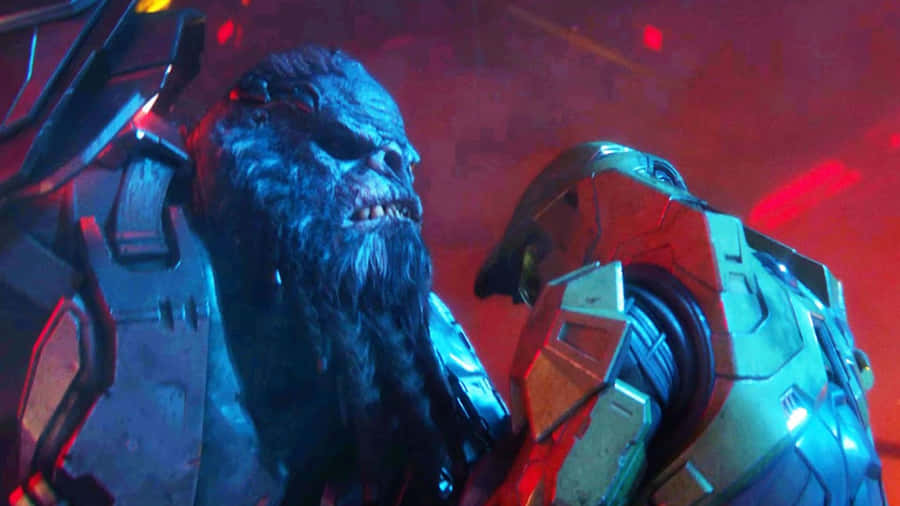 Intimidating Atriox Portrait Wallpaper