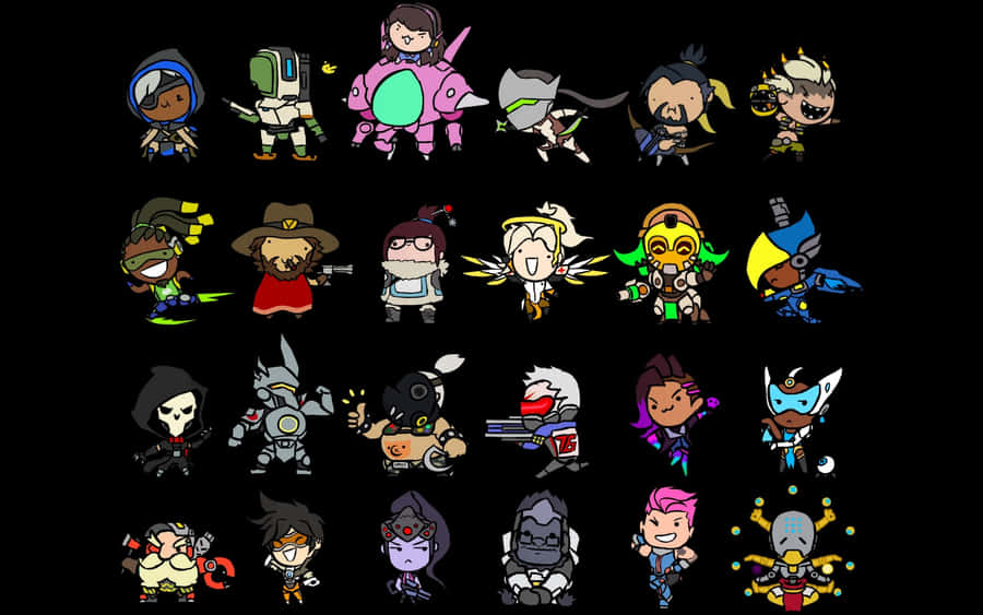 Intimidating Roadhog In Action On The Battlefield Wallpaper