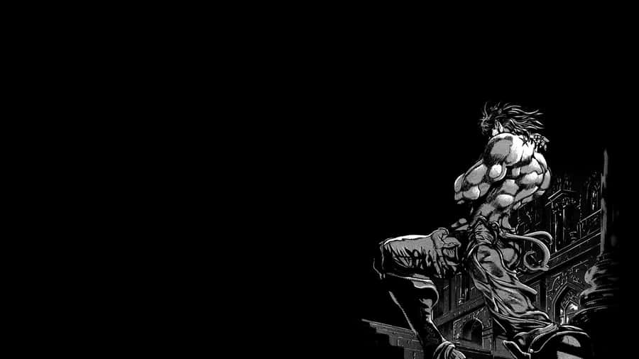 Intimidating Stance Of Dio Brando Wallpaper