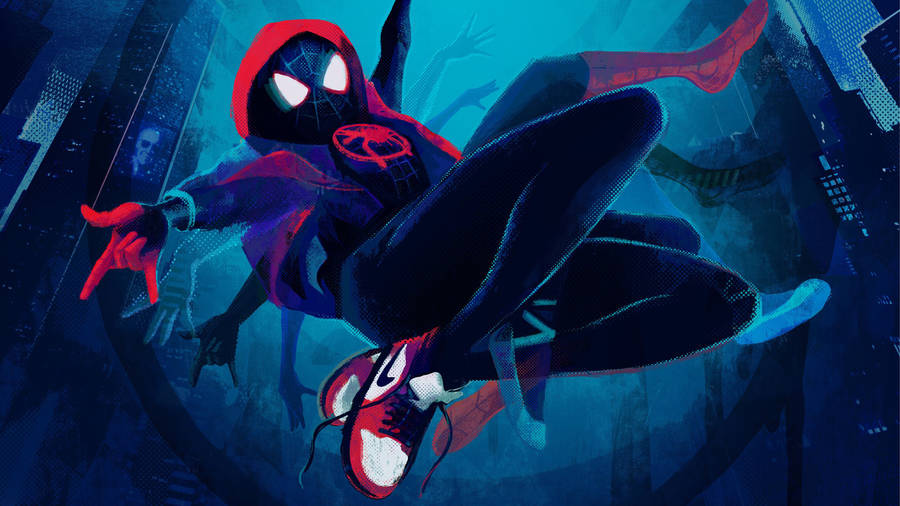 Into The Spider Verse: A Spectacularly Animated Adventure Awaits Wallpaper