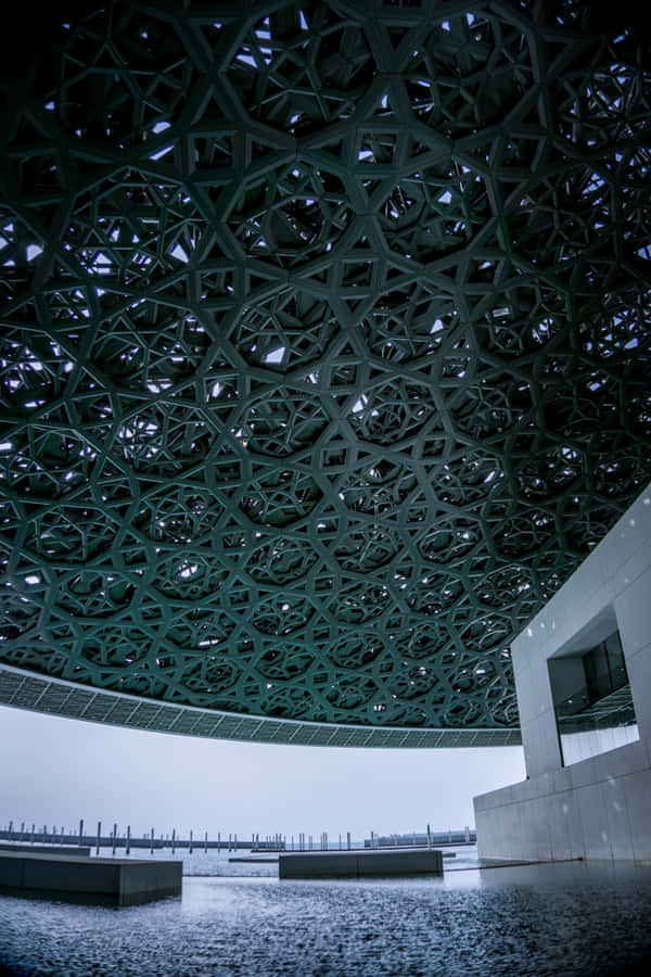 Intricate Circles On Ceiling [wallpaper] Wallpaper