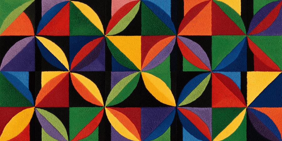 Intricate Colorful Carpet Wallpaper